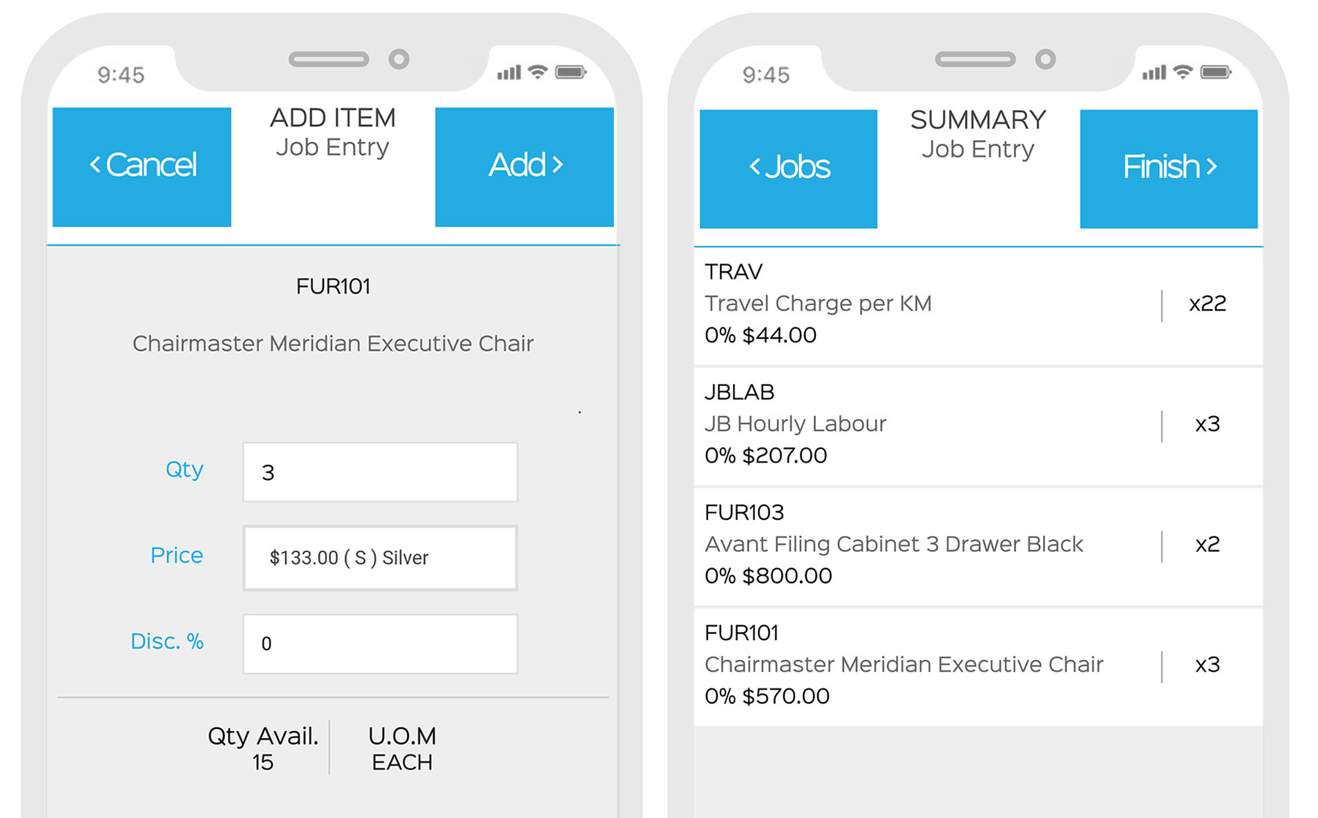  Add labour and travel costs to your jobs