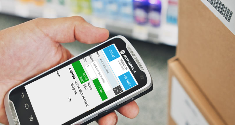  create purchase orders in the EZEMobile app by barcode scanning products